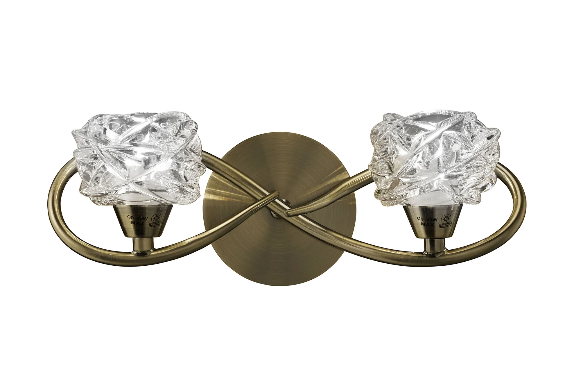 Maremagnum AB Wall Lights Mantra Armed Wall Lights